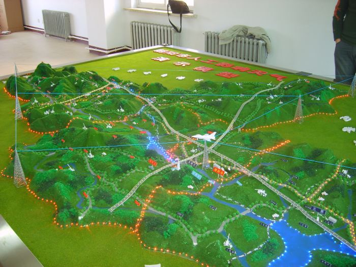 地形地貌沙盤模型 地形地貌沙盤模型